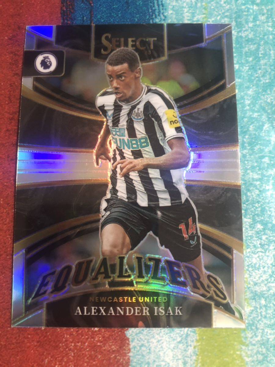 アレクサンダーイサク PANINI SELECT PREMIER LEAGUE SOCCER EQUALIZERS NEWCASTLE UNITED ALEXANDER ISAK ニューカッスルユナイテッド_画像1