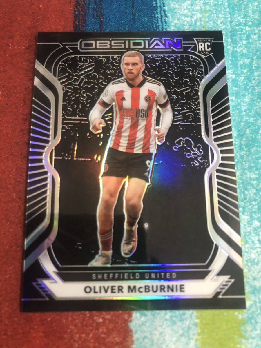 048/195 オリバーマグバーニー PANINI OBSIDIAN SOCCER SHEFFIELD UNITED OLIVER McBURNIE シェフィールドユナイテッド ルーキーカード_画像1