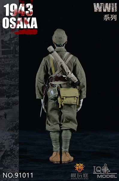 IQO MODEL 91011 1/6 WW2 太平洋戦争 大阪1943 大日本帝国陸軍 日本兵 1/6スケールフィギュア_画像5