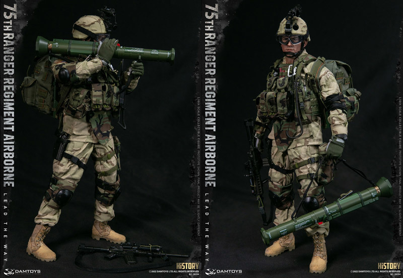 DAMTOYS 78094 America land army no. 75 Ranger ream . Airborne 1/6 scale figure 1/6 75th RANGER REGIMENT AIRBORNE