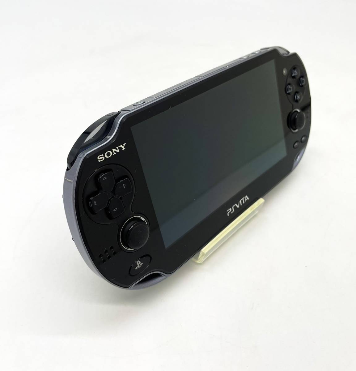 PlayStation Vita (プレイステーション ヴィータ) 3G/Wi‐Fiモデル クリスタル・ブラック (初回限定版) (PCH-1100 AA01)_画像3