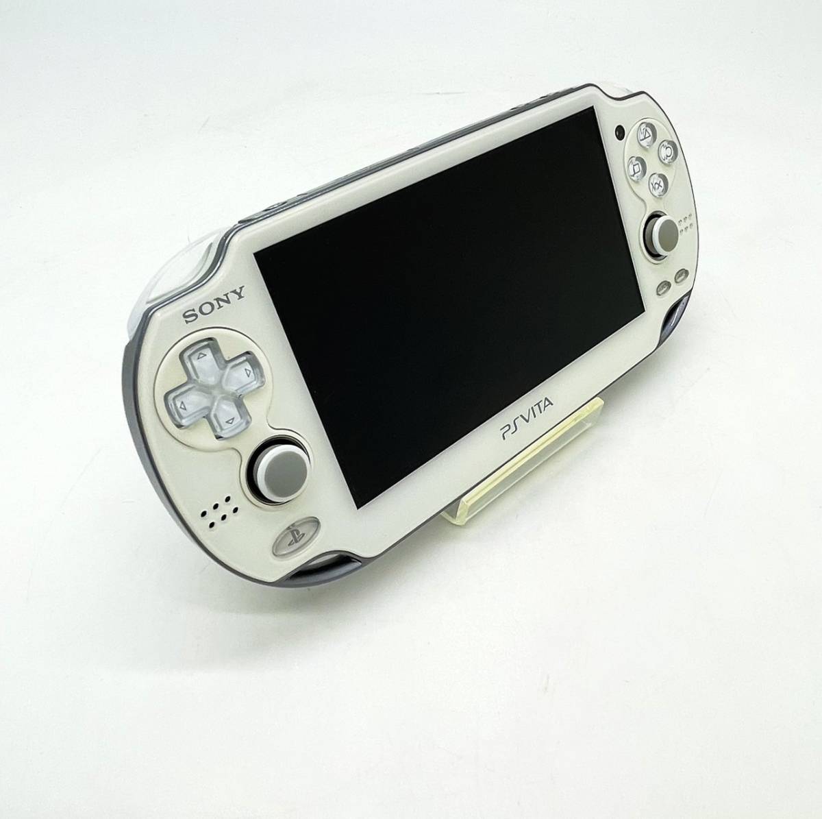 PlayStation Vita (プレイステーション ヴィータ) Wi‐Fiモデル クリスタル・ホワイト (PCH-1000 ZA02)【美品】_画像3