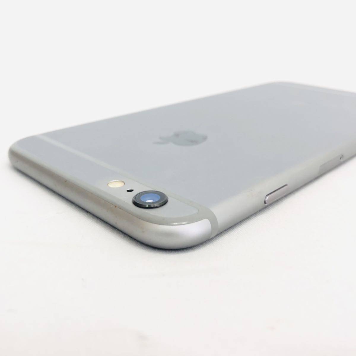1円 初期化済み ジャンク iPhone6 plus 128GB au 利用制限◯ A1524 NGAC2J/A バッテリー90% スペースグレイ _画像6