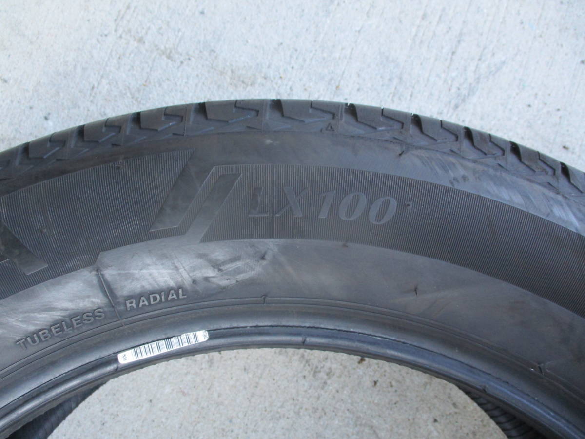 ２２５／６０Ｒ１８　ブリジストン　ＡＬＥＮＺＡ　ＬＸ１００　２０２３年製　１本　レクサス　ＮＸ_画像4