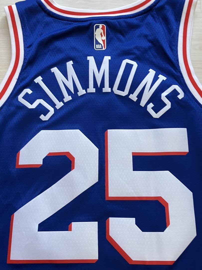 美品 スウィングマン NBA 76ers ベン・シモンズ フィラデルフィア・セブンティシクサーズ NIKE SWINGMAN ナイキ製　ユニフォーム ジャージ_画像6