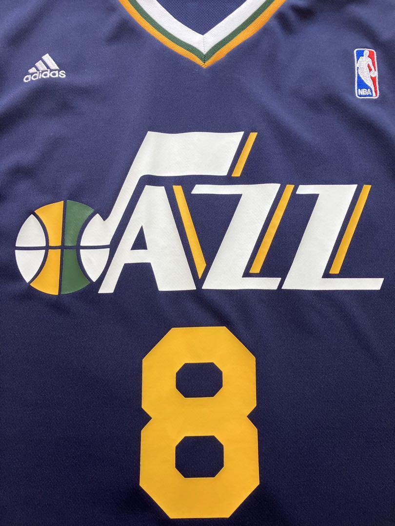 ★美品 NBA　JAZZ デロン・ウィリアムス ★ ユタ・ジャズ adidas アディダス ユニフォーム ジャージ バスケ XL　美品　白 シャツ