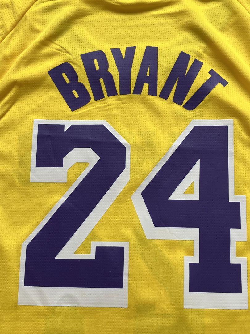 【未使用品】 NBA LAKERS BRYANT #24 コービー・ブライアント ★ ロサンゼルス・レイカーズ ユニフォーム シャツ ジャージ タンクトップ_画像4