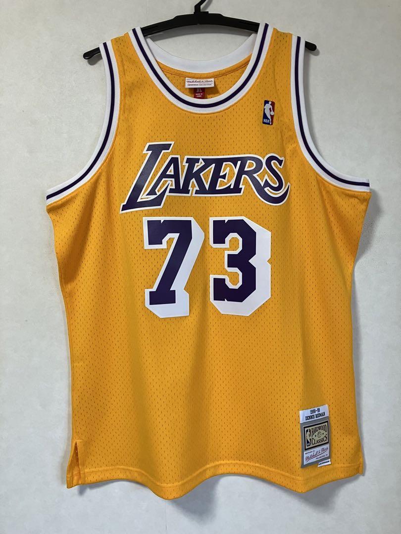 美品】 NBA LAKERS RODMAN #73 デニス・ロッドマン 美品】 NBA LAKERS RODMAN #73 デニス・ロッドマン
