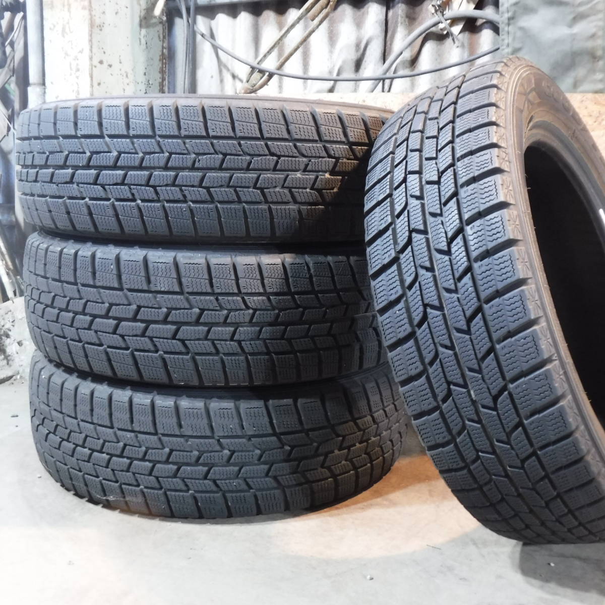 7-9分山 ICE NAVI アイスナビ 6 175/65R15 中古タイヤ4本 スタッドレス GOOD YEAR(グッドイヤー) 愛知手渡し,交換可 757-43_画像1