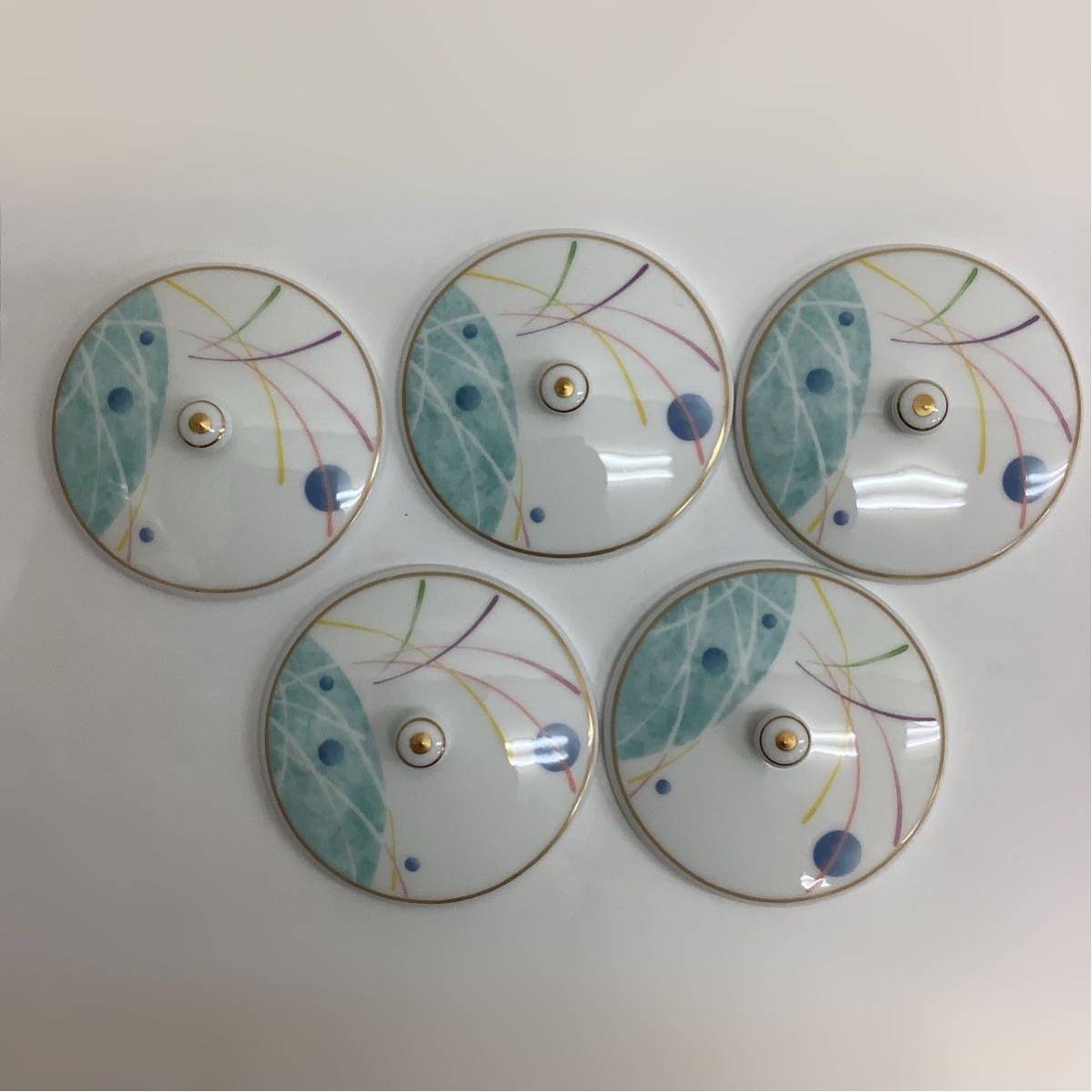 ノリタケチャイナノリタケ 乃りたけ Noritake 茶器 セット 急須 蓋付き 茶碗 湯呑み 5客_画像8