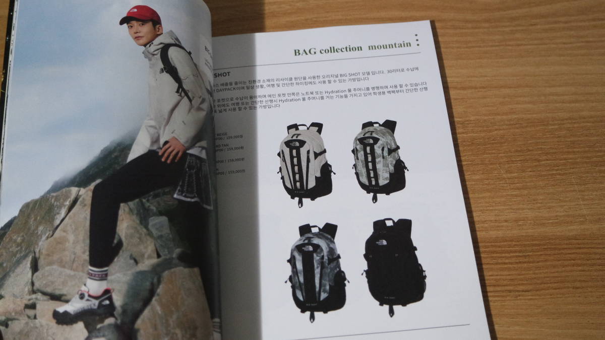 G91 国内発送★SF9 ロウン シン・ミナ RO WOON★「THE NORTH FACE」(ノースフェイス)2023年春夏カタログ_画像4