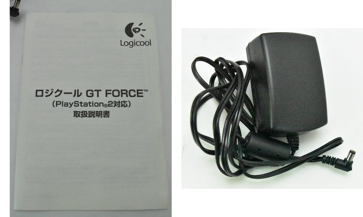動作品 Logicool ロジクール GT FORCE for Gran Turismo 3 A-spec LPRC-10001 PS2対応 PlayStation2 プレイステ2 グランツーリスモ3_画像2