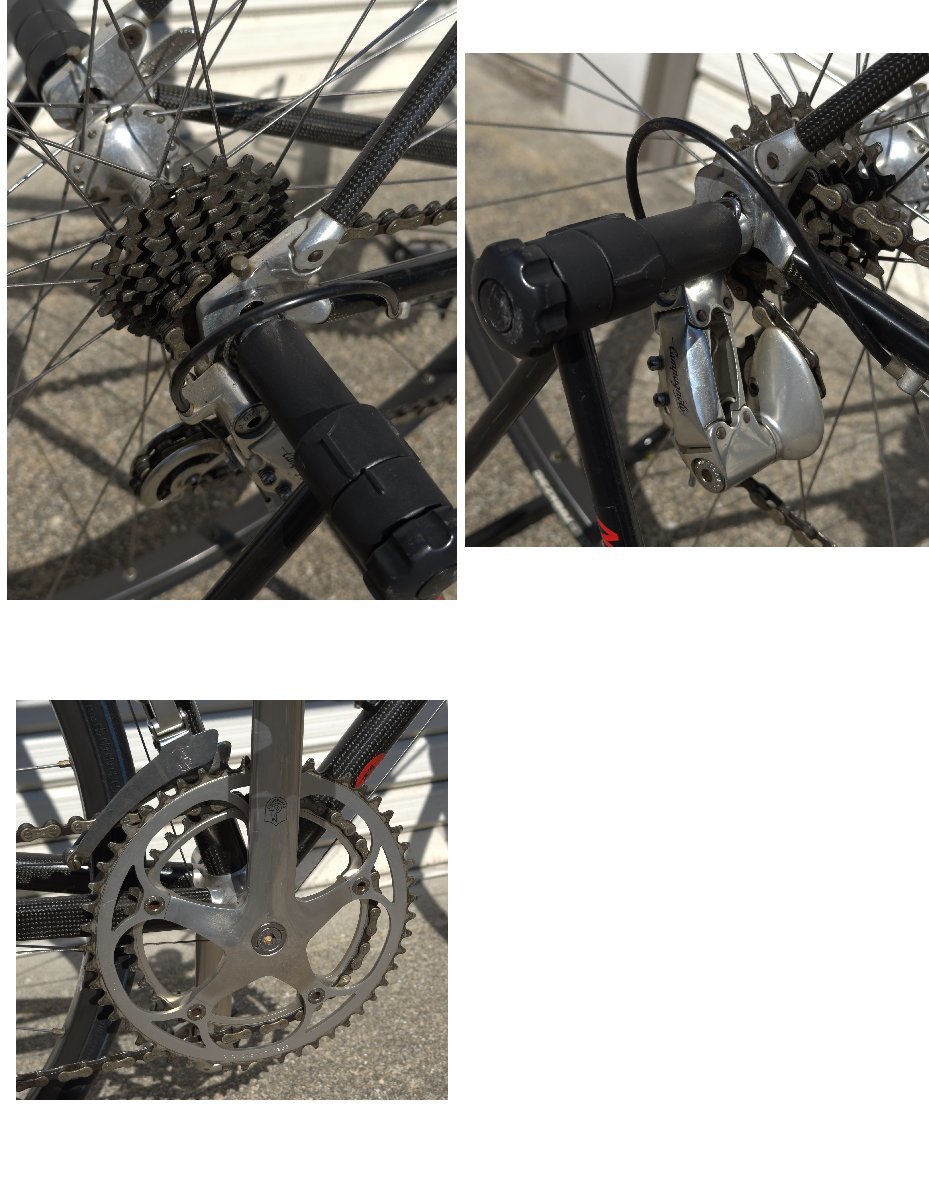 TVTフレーム CAMPAGNOLO パーツ 組立品 ロードバイク カスタム 自転車 オールド ヴィンテージ_画像8