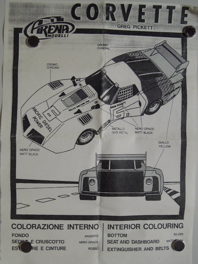 ARENA 1/43 Corvette Greg Pickett 1978_画像5