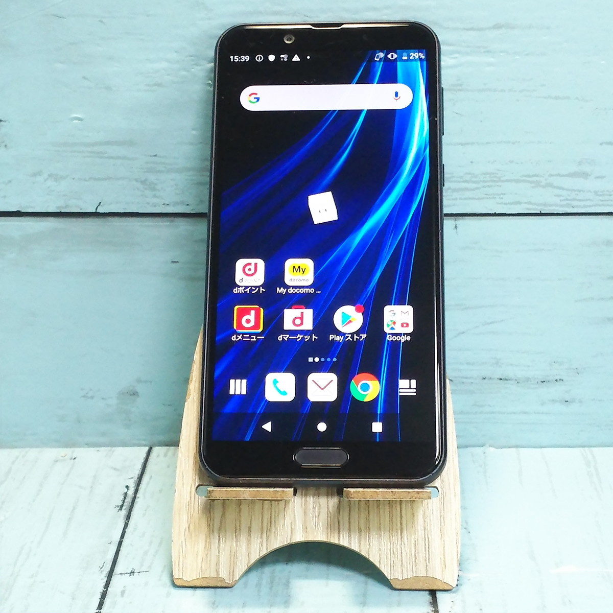 docomo AQUOS sense2 SH-01L Nuance Black 本体 白ロム SIMロック解除済み SIMフリー 690340