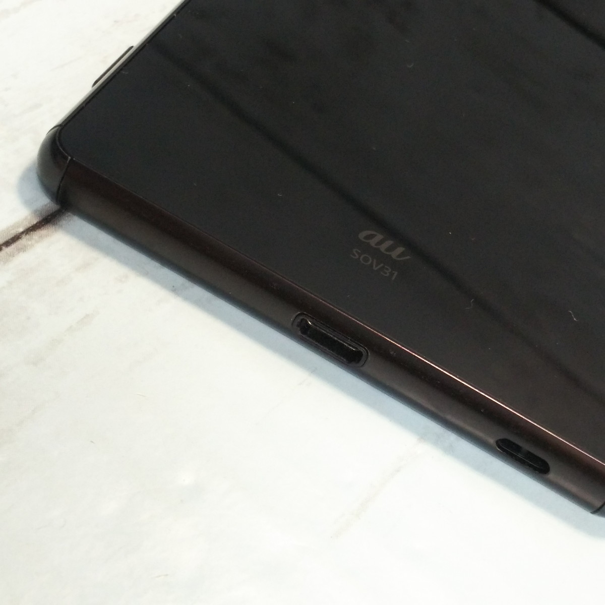 SONY au Xperia Z4 SOV31 Black 本体 白ロム SIMロック解除済み SIMフリー 508531_画像5