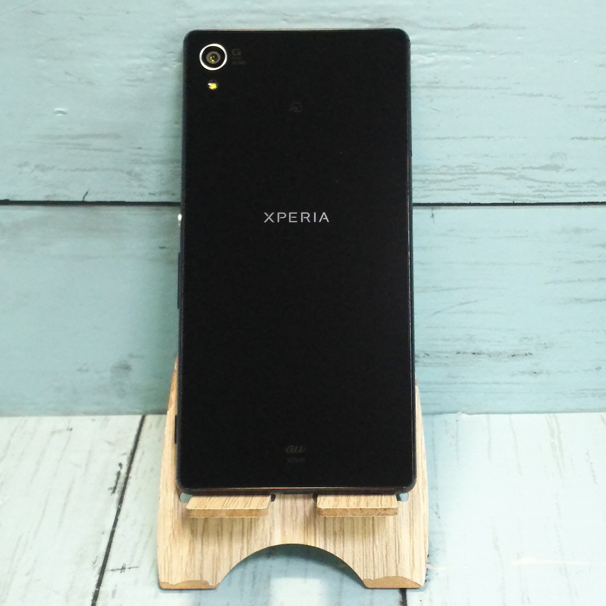 SONY au Xperia Z4 SOV31 Black 本体 白ロム SIMロック解除済み SIMフリー 美品 743864_画像2