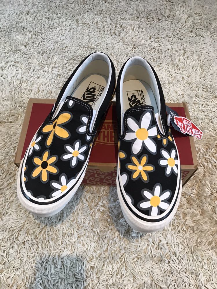 vans anaheim classic print slip on 98 dx sneakers