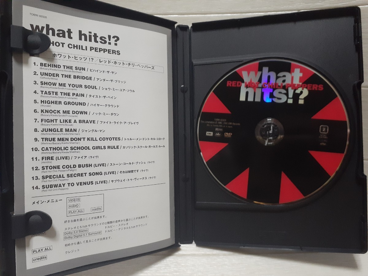 DVD Red Hot Chili Peppers What Hits!?/レッド・ホット・チリ・ペッパーズ ホワット・ヒッツ_画像3