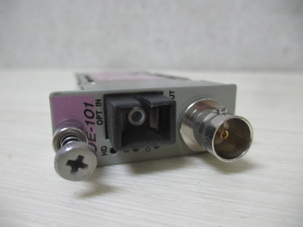 CANARE/カナレ HD-SDI 光伝送システム OE-101 ビデオカメラ CANARE/カナレ HD-SDI 光伝送システム OE-101 ビデオカメラ