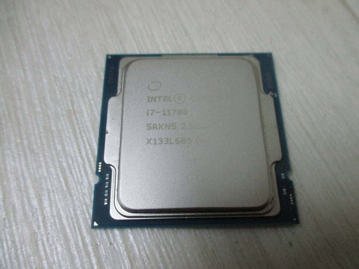 CPU Intel Core i7 11700F 2.5GHz 8コア16スレッド_画像1