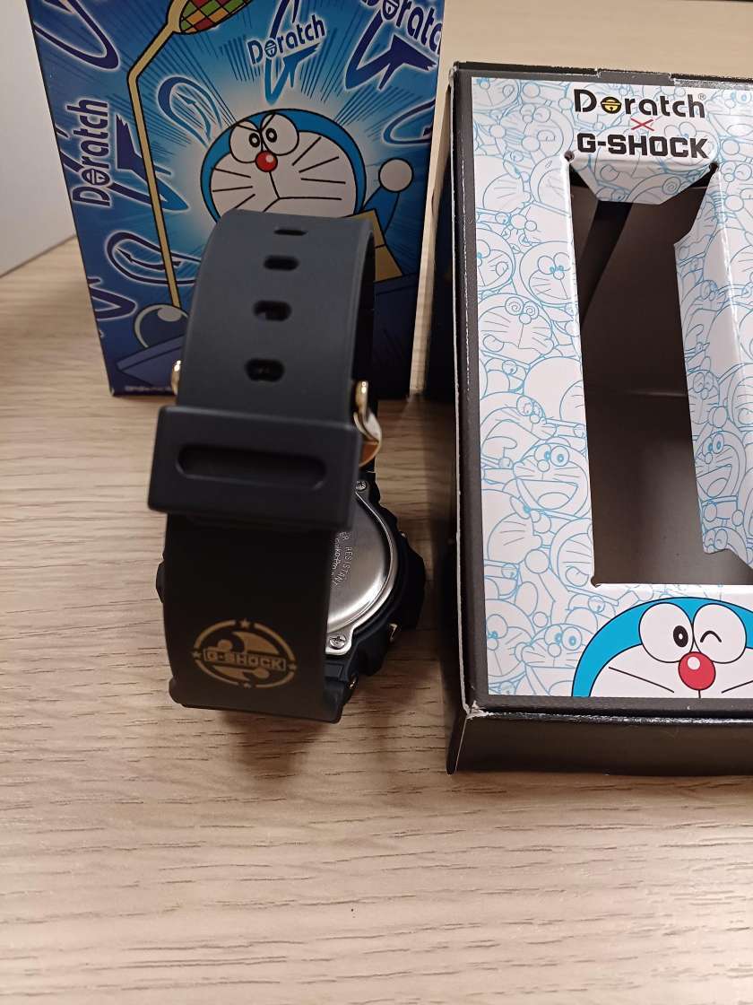  ＃13955　G-SHOCK ジーショック CASIO カシオ DW-6900 ドラえもん ドラッチ コラボ 　電池交換済　稼働　美品_画像8