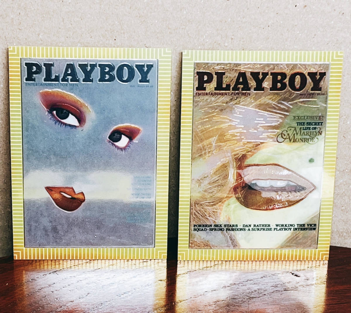 ★PLAYBOY プレイボーイ 95年 コレクタブルカード トレーディングカード 6枚_画像4