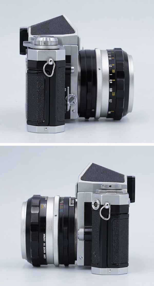 M1114【フィルム一眼】Nikon ニコン F+50mm f1.4 ケース付_画像3
