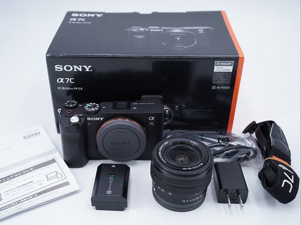 M1140【フルサイズ】SONY ソニー α7C ILCE-7CL 28-60㎜ズームレンズキット 【ミラーレス一眼】_画像1