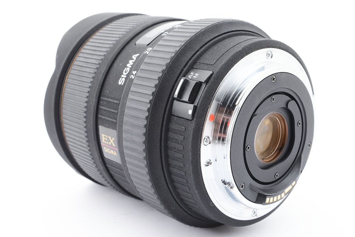 Sigma EX 12-24mm f/4.5-5.6 DG HSM Canon EFマウント [美品] レンズケース付き 広角ズーム フルサイズ対応_画像7