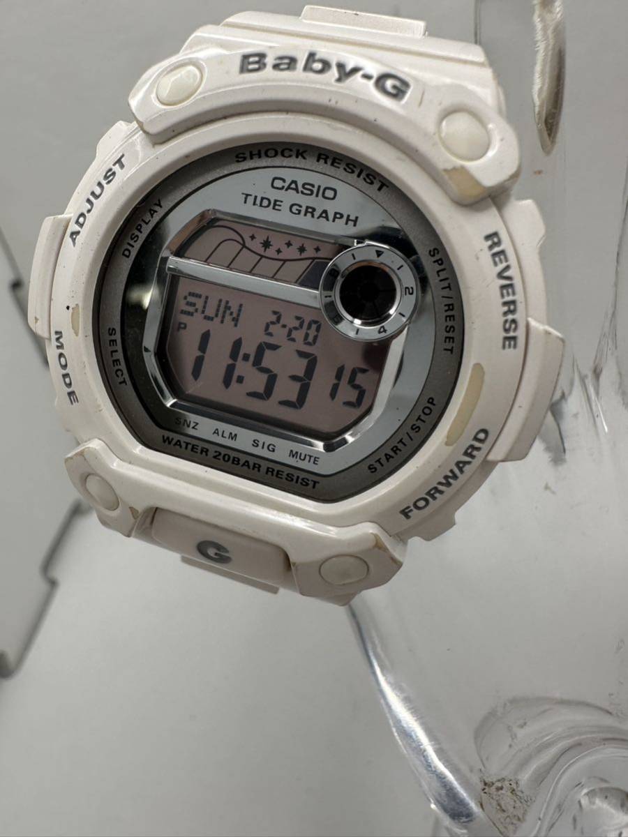 【CASIO 】Baby-G Blx-103 腕時計 中古品 電池交換済み 稼動品 61-8の画像1