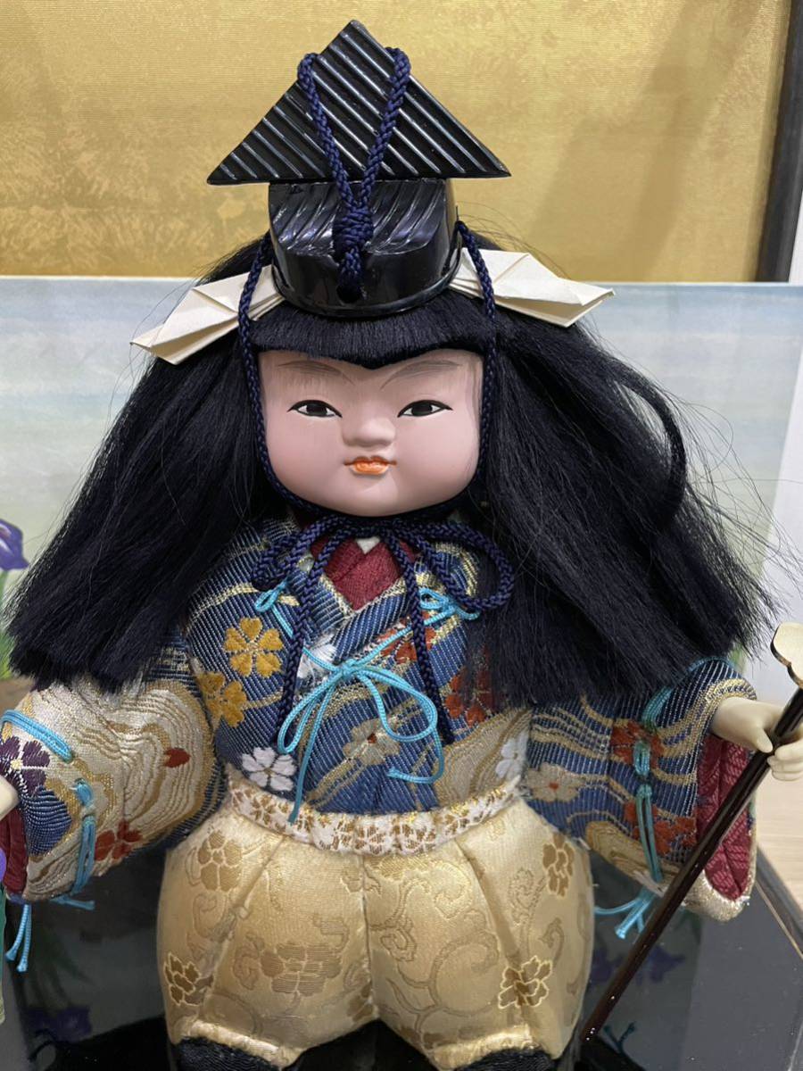 日本人形　五月人形　ガラスケース_画像2