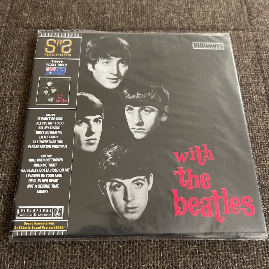 【1円売り切り】Dr.Ebbetts 新品未開封！WITH THE BEATLES 紙ジャケ オーストラリア盤 パーロフォン PCSO3045 ビートルズ_画像1