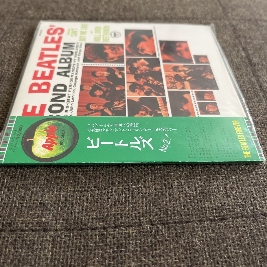 【1円売切】レア物紙ジャケ THE BEATLES SECOND ALBUM ビートルズ No.2_画像3