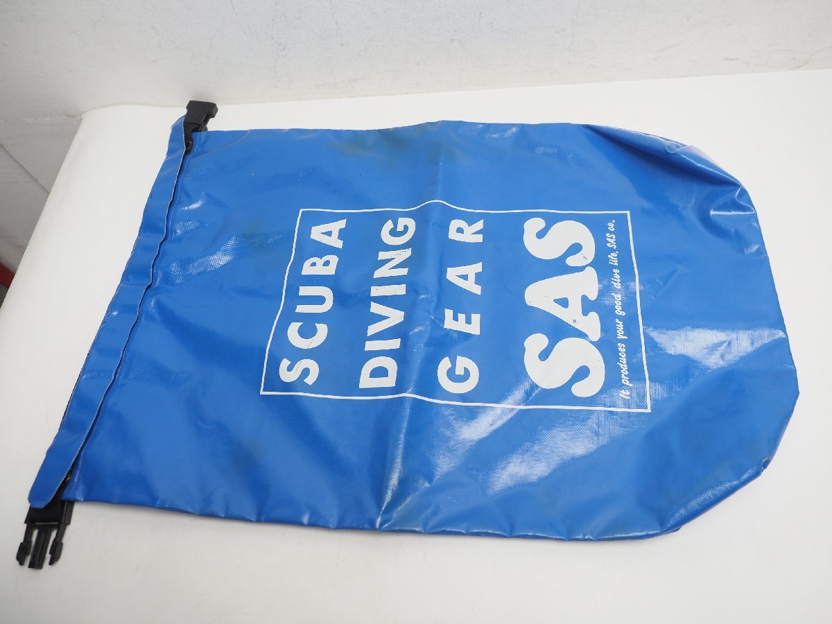 USED SAS エスエーエス ウォータープルーフバッグ サイズ:W40cmxH58.5cm×D7cm ランク:A スキューバダイビング用品 [3FD-56251]の画像1