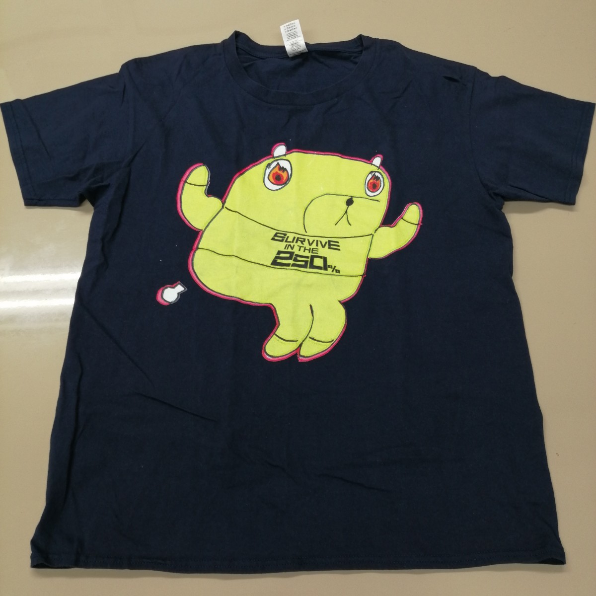 C11 バンドTシャツ　ズボンズ　ZOOBOMBS survive in the 250% 　ネイビー_画像1