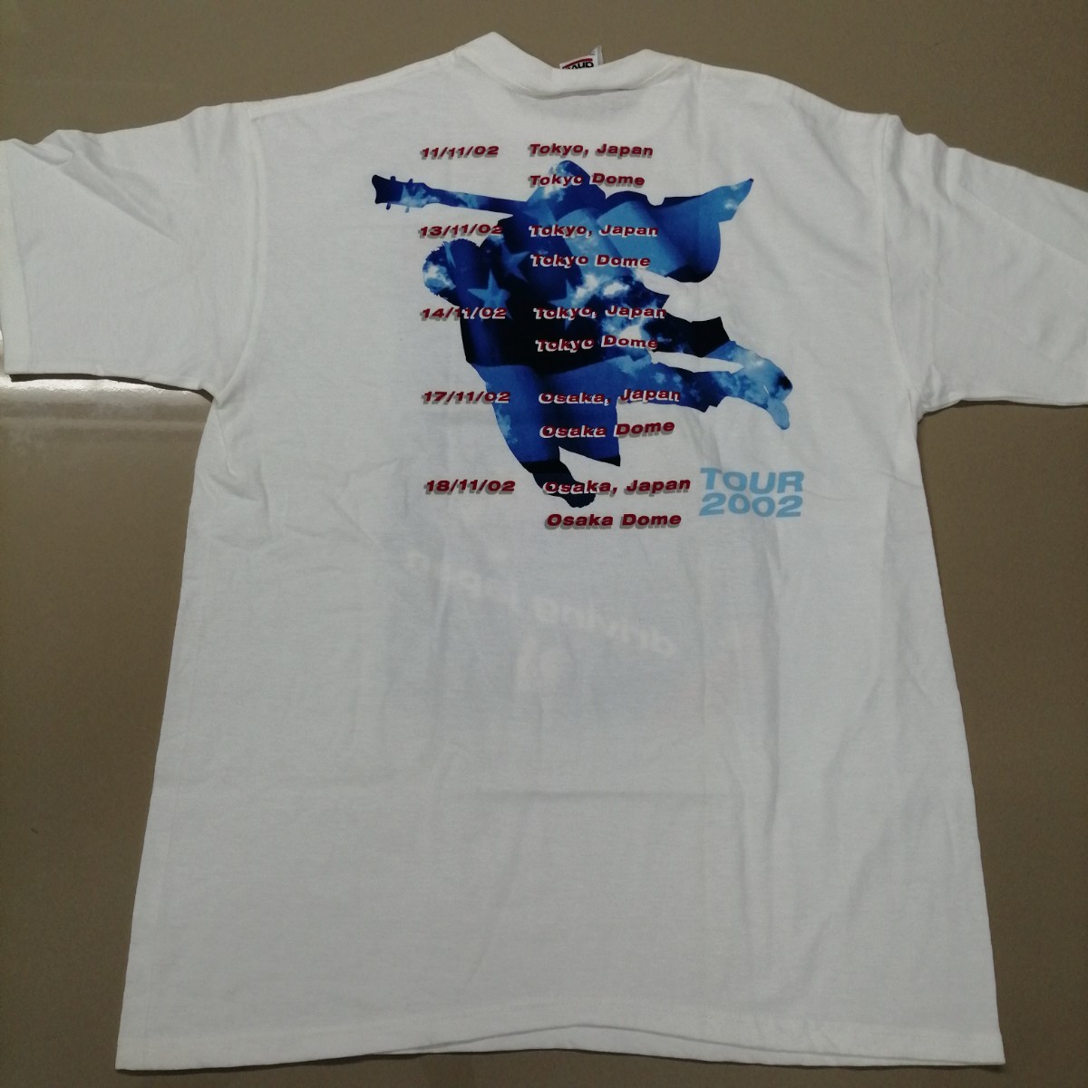 C11 バンドTシャツ　ポールマッカートニー　白　ヴィンテージ　PAUL McCARTNEY driving japan tour 2002_画像7