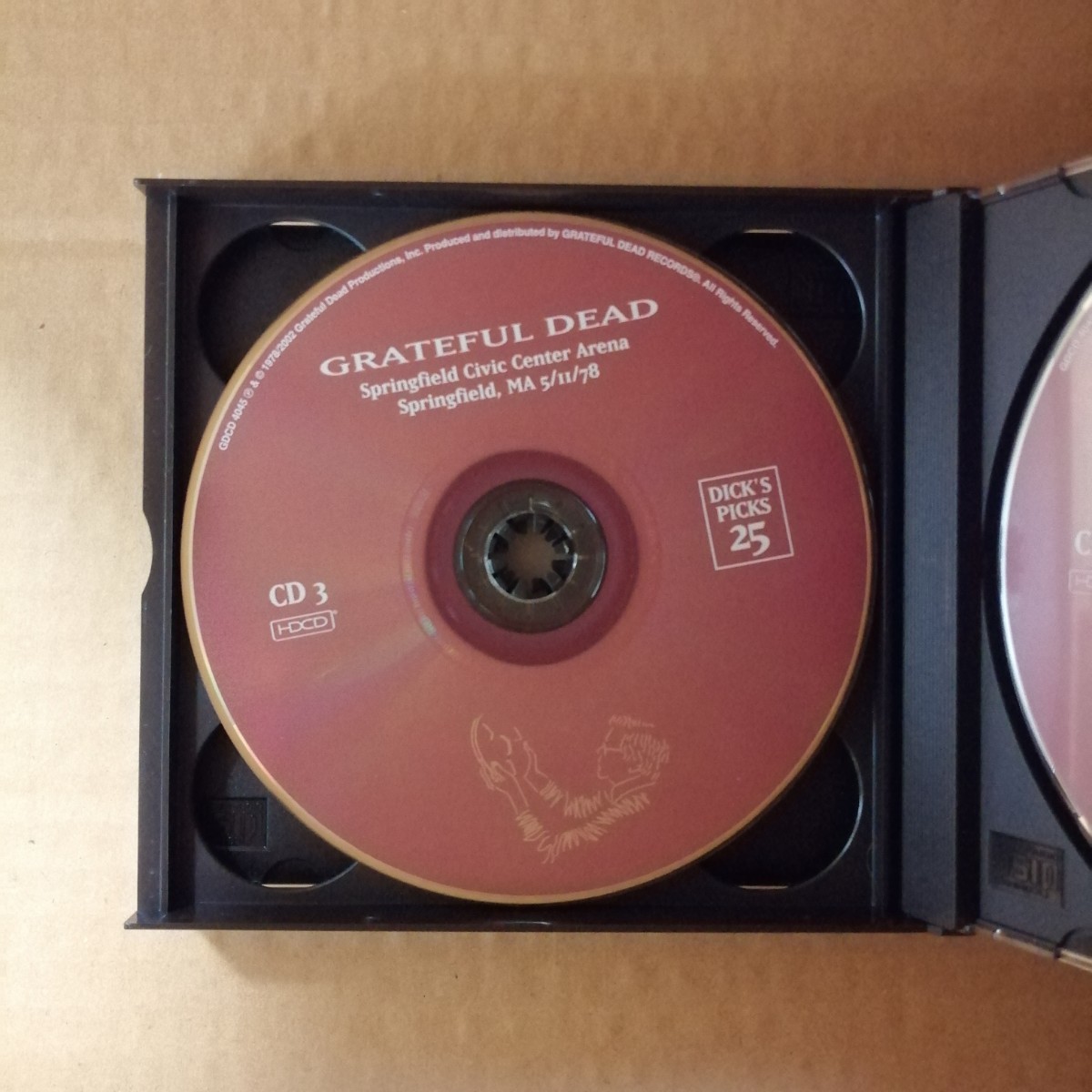 C11 中古CD グレイトフルデッド Grateful Dead Dick's Picks VOL.25 5/1078 NEW HAVEN, CT 5/11/78 SPRINGFIELD,MA_画像5