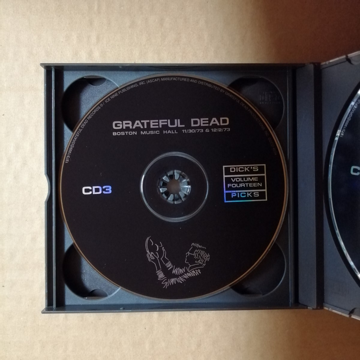 C11 中古CD グレイトフルデッド Grateful Dead Dick's Picks VOL.14 BOSTON MUSIC HALL 11/30/73&12/2/73_画像5