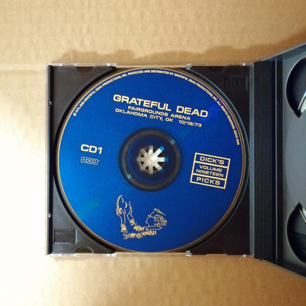 C11 中古CD グレイトフルデッド Grateful Dead Dick's Picks VOL.19 10/19/73 OKLAHOMA CITY FAIRGROUNDS ARENAの画像3