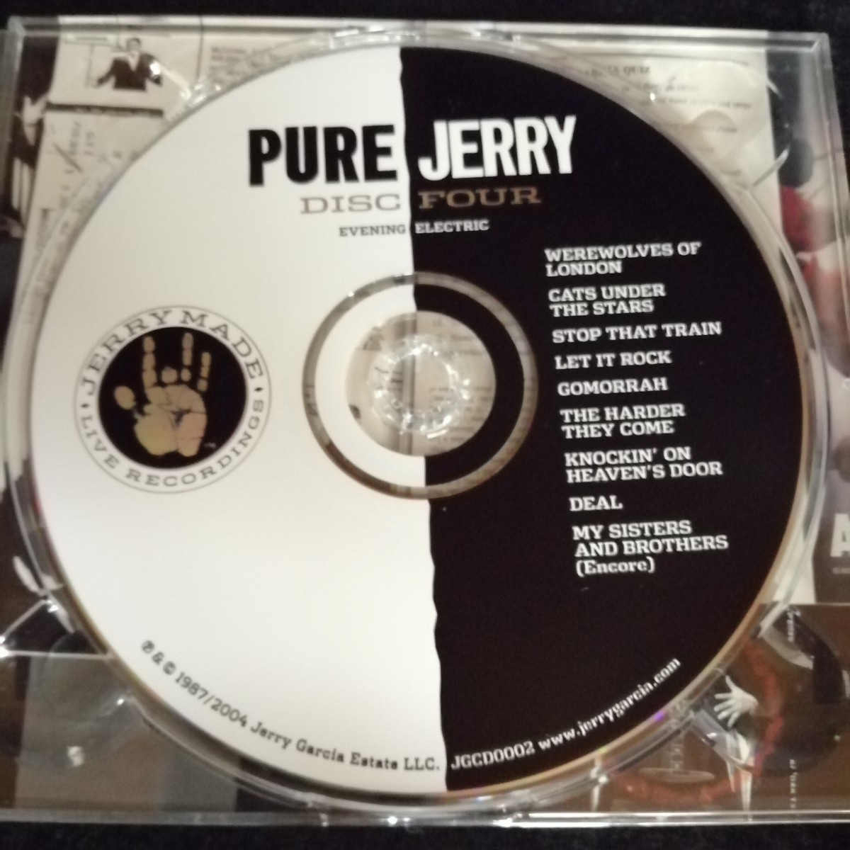 C11 中古CD ジェリーガルシア Jerry Garcia Band Pure Jerry: Lunt-Fontanne, New York City, October 31, 1987　_画像7