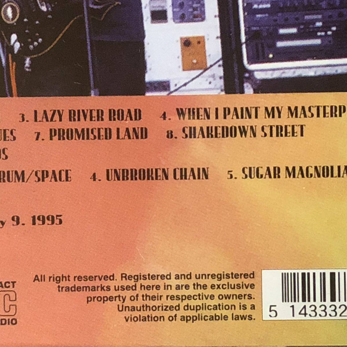 C11 中古CD グレイトフルデッド Grateful Soldier Field Chicago IL July/9/95 コレクターズ盤_画像4