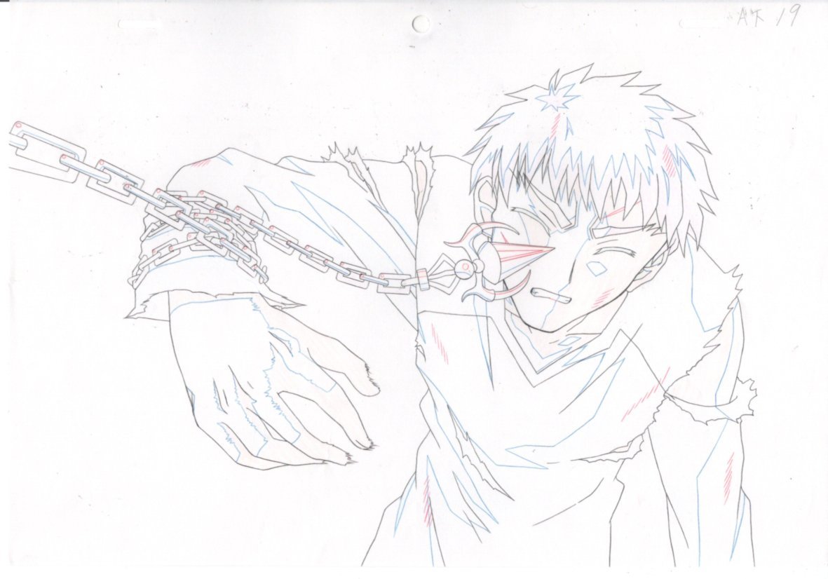 フェイト Fate 動画4枚セット 6 ♯ 奈須きのこ セル画 原画 フェイト Fate 動画4枚セット 6 ♯ 奈須きのこ セル画 原画
