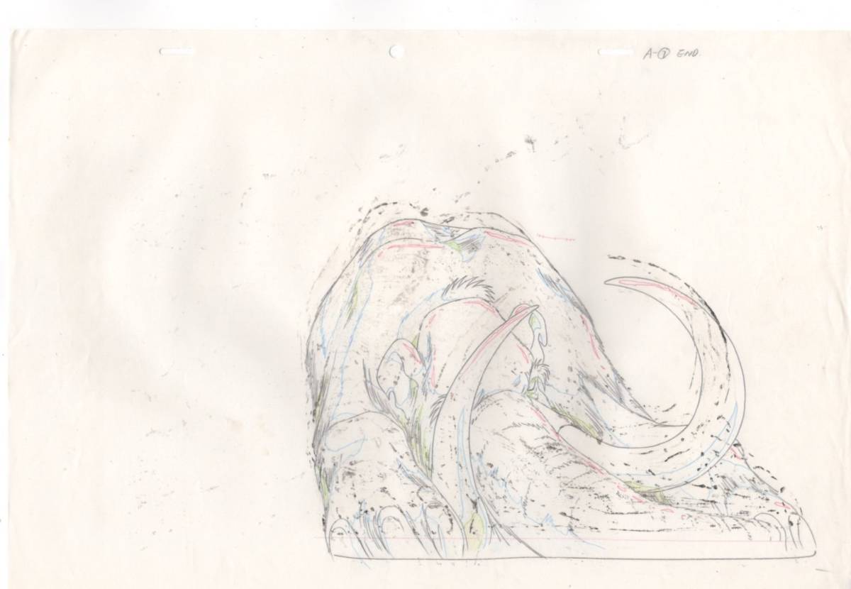ジャングル大帝 直筆合致背景画 セル画 6 ♯ 原画 アンティーク ジャングル大帝 直筆合致背景画 セル画 6 ♯ 原画 アンティーク