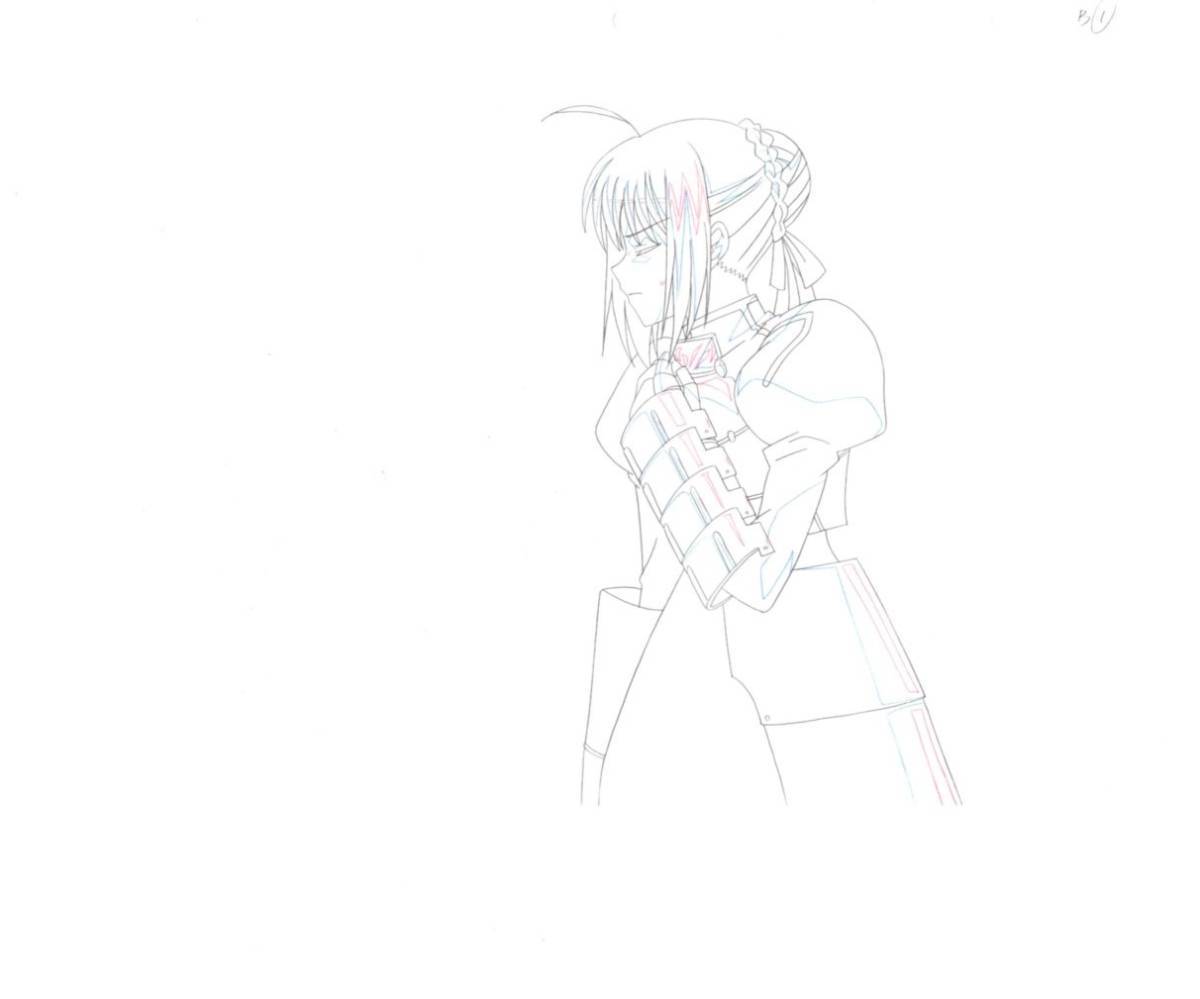 フェイト Fate 動画4枚セット 5 ♯ 奈須きのこ セル画 原画 フェイト Fate 動画4枚セット 5 ♯ 奈須きのこ セル画 原画