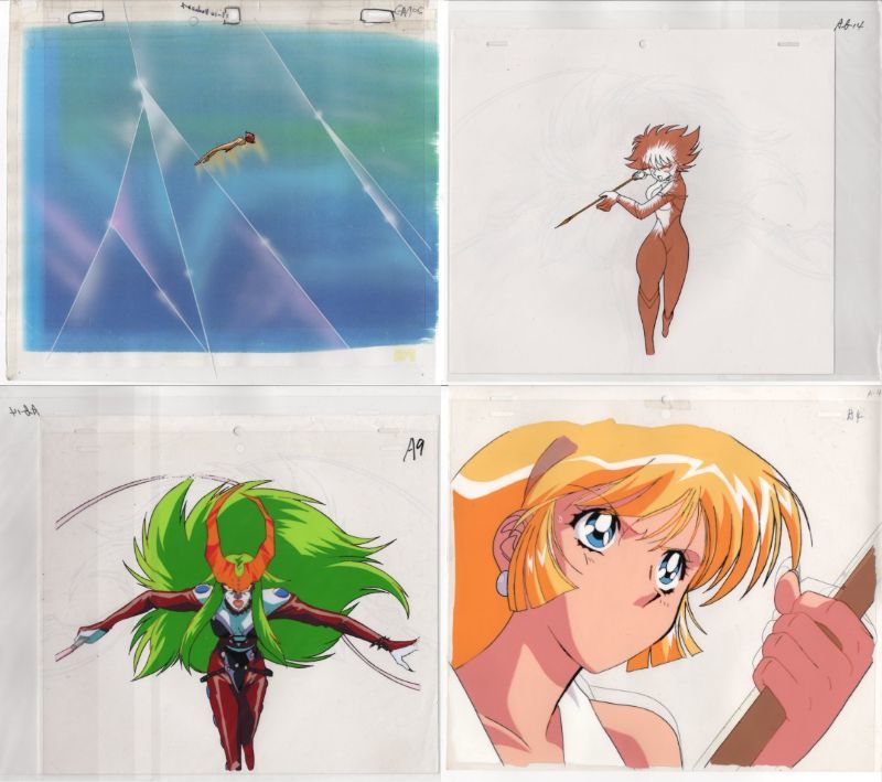 キューティーハニー セル画 大量 9枚セット 6 ♯ 原画 キューティーハニー セル画 大量 9枚セット 6 ♯ 原画
