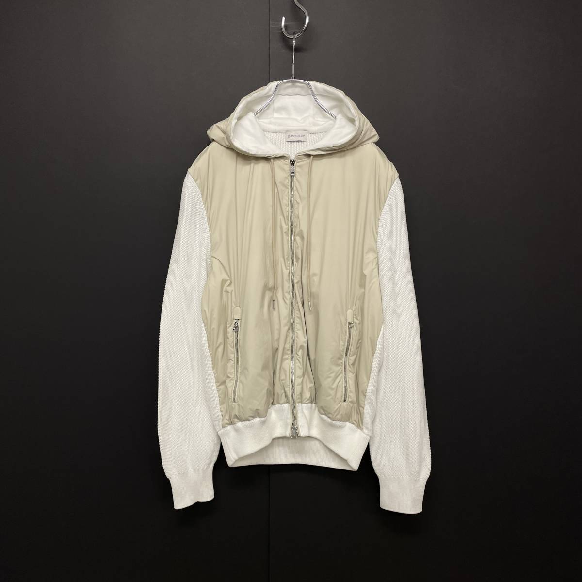 2021AW MONCLER CARDIGAN TRICOT モンクレール ニット 切替 ダウン ジャケット size XXL 1121003_画像2