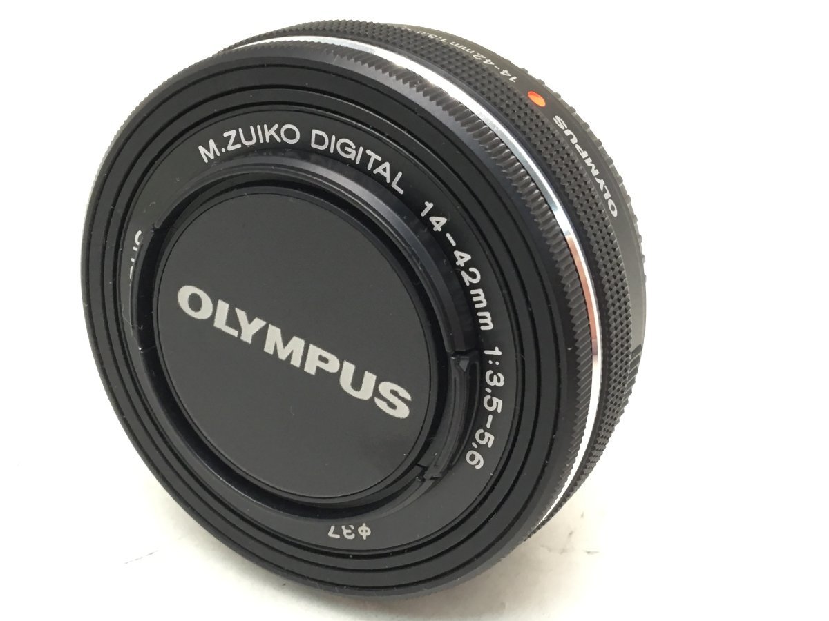 OLYMPUS M.ZUIKO DIGITAL 14-42ｍｍ 1:3.5-5.6 一眼レフカメラ用レンズ ジャンク 中古【UW110009】_画像1
