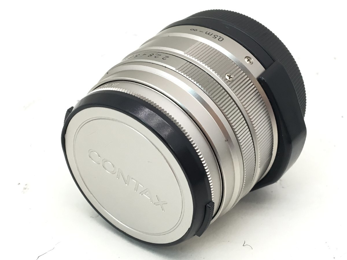 CONTAX Carl Zeiss Planar 2/45 一眼レフカメラ用レンズ ジャンク 中古【UW110161】_画像1