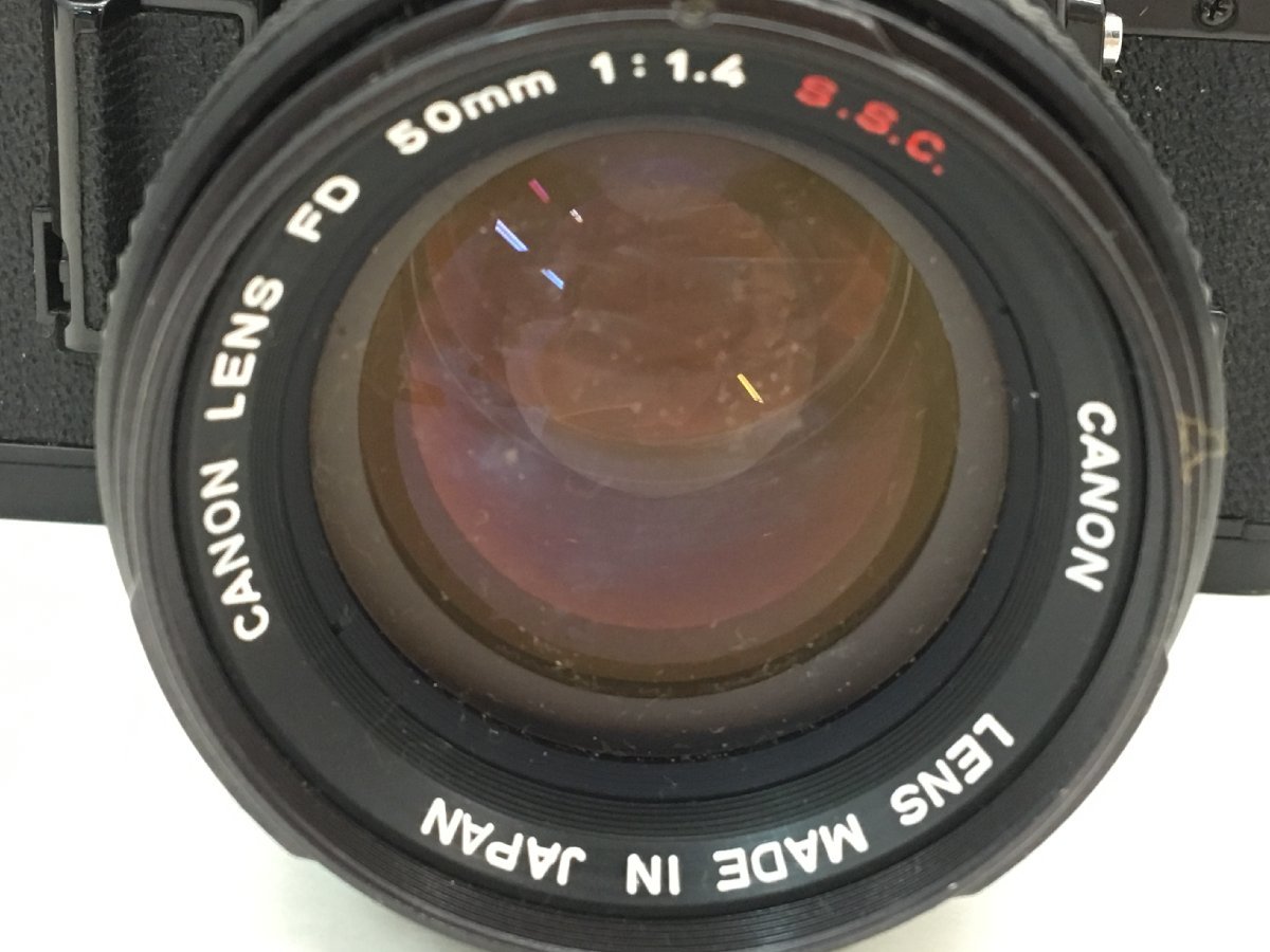 Canon AE-1/FD 50mm 1:1.4 S.S.C. 一眼レフカメラ ジャンク 中古【UW110285】_画像2
